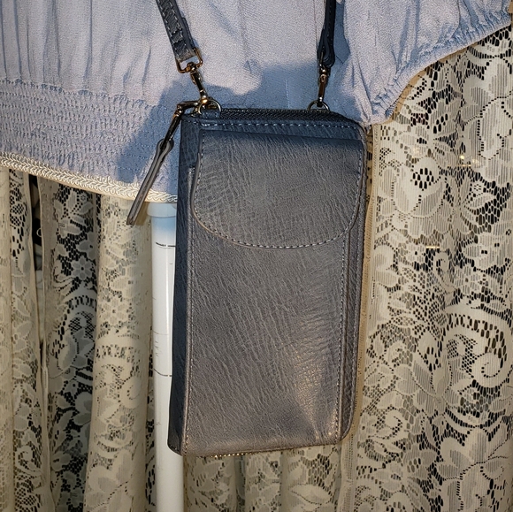 NWOT Antik Kraft Vegan Leather Crossbody Bag - Picture 8 of 8